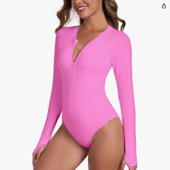 $135 RELLECIGA XXL High Waisted Cut One Piece Swimsuit Cut Out Swimwear N… - Picture 3 of 9